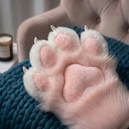 The Squeaky Furry Paws - Customizable Articulated Role-Playing Gloves